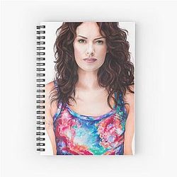 Lena Headey Spiral Notebook