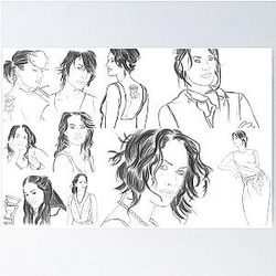 Lena Headey Collage 1 Poster