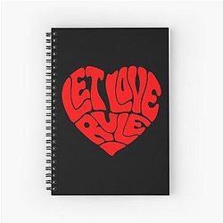 Lenny Kravitz Tour Spiral Notebook