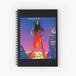 Lenny Kravitz Tour Spiral Notebook