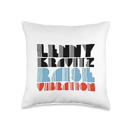 Lenny Kravitz Raise Vibration Throw Pillow
