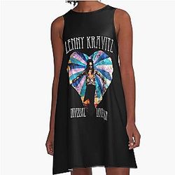 Lenny Kravitz Tour A-Line Dress