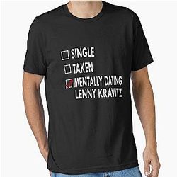 Mentally Dating Lenny Kravitz T-Shirt