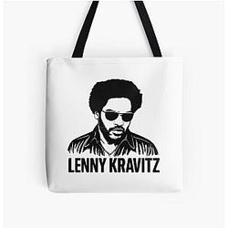 Lenny Kravitz All Over Print Tote Bag