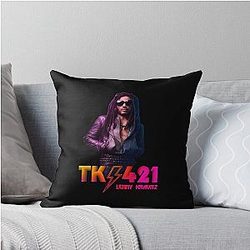 Lenny Kravitz Tour Throw Pillow