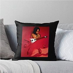 Lenny Kravitz Tour Throw Pillow