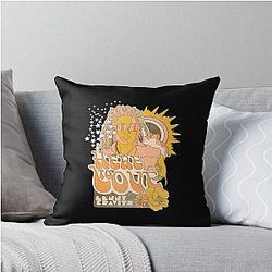 Lenny Kravitz Tour Throw Pillow
