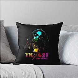 Lenny Kravitz Tour Throw Pillow
