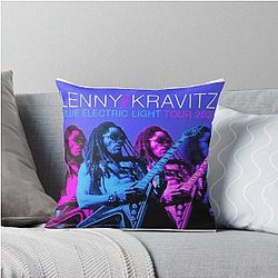 Lenny Kravitz Tour 2025 Throw Pillow