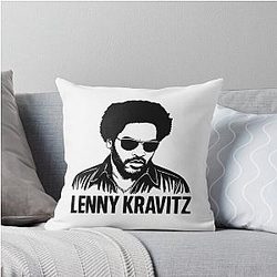 Tournée de Lenny Kravitz Throw Pillow