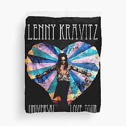 Lenny Kravitz Tour Duvet Cover