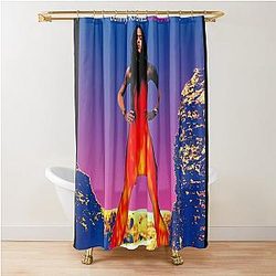 Lenny Kravitz Tour Shower Curtain