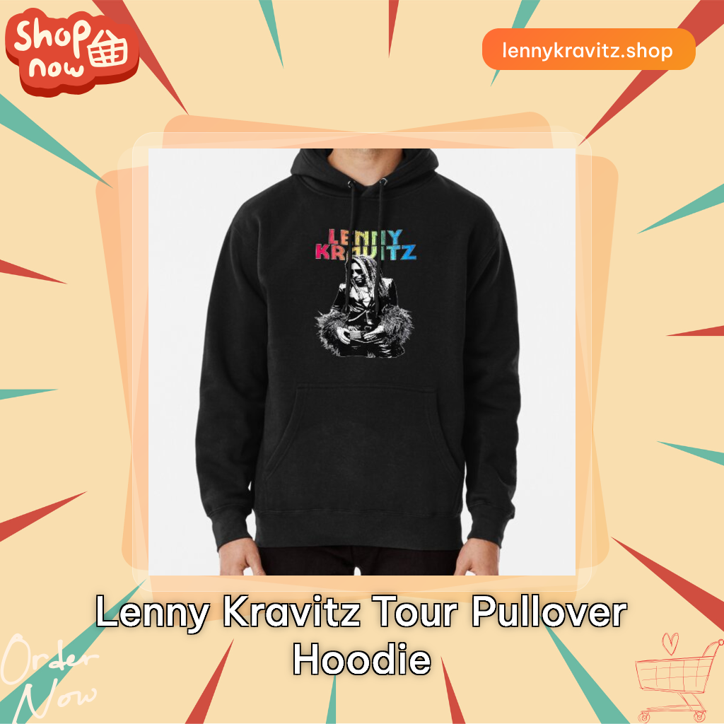 Lenny Kravitz Tour Pullover Hoodie