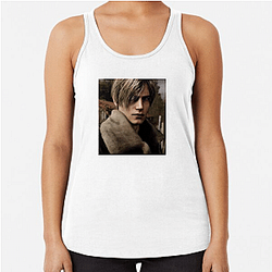Leon Scott Kennedy Merch Leon Scott Kennedy Tank Tops