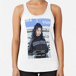 LE SSERAFIM Different Yunjin Exclusive Merchandise - Stylish & Unique K-pop Gifts Racerback Tank Top