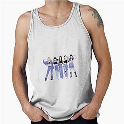 LE SSERAFIM Antifragile Digital Tank Top