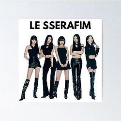 LE SSERAFIM Poster