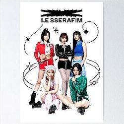 LE SSERAFIM Poster
