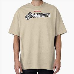 Le Sserafim Spaghetti Logo Oversized T-Shirt