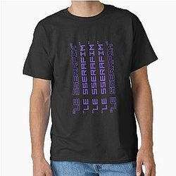 LE SSERAFIM Purple Classic T-Shirt