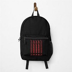 LE SSERAFIM Red Backpack