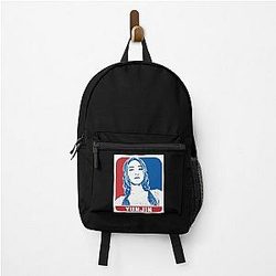 LE SSERAFIM Yunjin Sketch Silhouette Blue Backpack