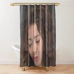 LE SSERAFIM Merchandise – Limited Edition K-Pop Apparel Accessories Shower Curtain
