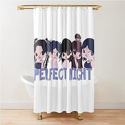 Perfect Night Le Sserafim Shower Curtain