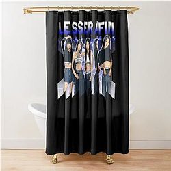 Le Sserafim Vintage Shower Curtain