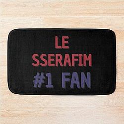 Le Sserafim Fan Bath Mat