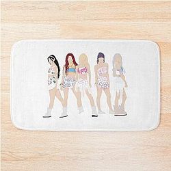 Le Sserafim Minimalist Kpop Bath Mat