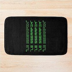 LE SSERAFIM Green Bath Mat