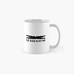 K POP LE SSERAFIM Logo Classic Mug