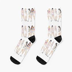 Le Sserafim Minimalist Kpop Socks