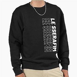 LE SSERAFIM Typography Sweatshirt