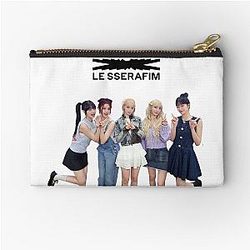 LE SSERAFIM KPOP Zipper Pouch