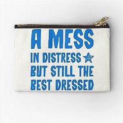 LE SSERAFIM - Eve Psyche Bluebeard's Wife Lyrics Kpop Merch for Fans Gift for FEARLESS Zipper Pouch