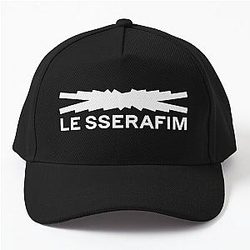 Le Sserafim K-Pop HD Logo Baseball Cap