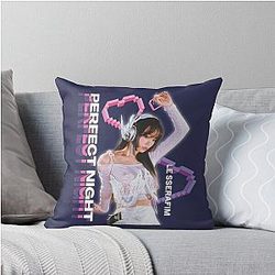 Le Sserafim Chaewon Perfect Night Throw Pillow