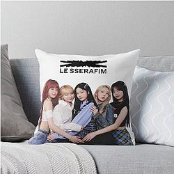 LE SSERAFIM KPOP Throw Pillow