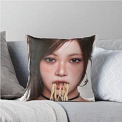 LE SSERAFIM Eunchae - Throw Pillow