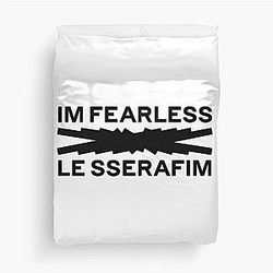 Le Serafim logo - Serafim band girl Duvet Cover