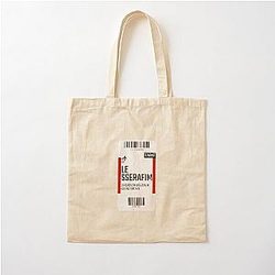 Le Sserafim Boarding Pass Cotton Tote