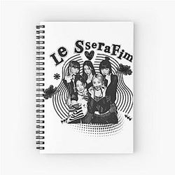 LE SSERAFIM Spiral Notebook