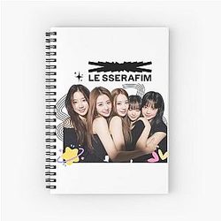 LE Serafim Spiral Notebook