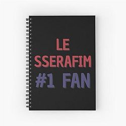 Le Sserafim Fan Notebook
