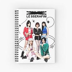 LE SSERAFIM KPOP Spiral Notebook