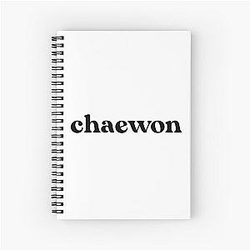 Chaewon Le Sserafim Spiral Notebook