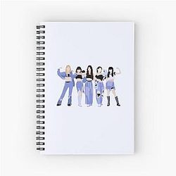 LE SSERAFIM ANTIFRAGILE Digital Illustration Notebook