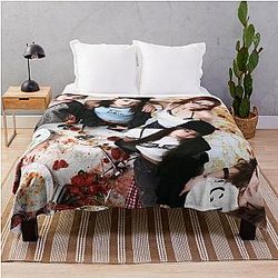 LE SSERAFIM SPAGHETTI Throw Blanket